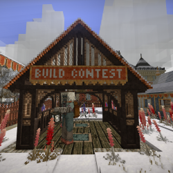 entrance to the build contest