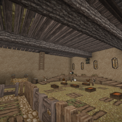 Inside Aledarks barn